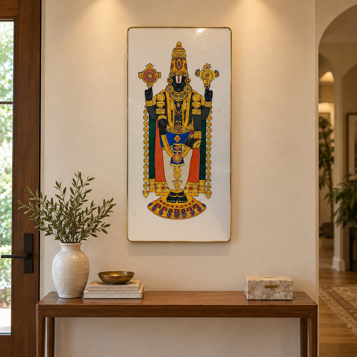 Balaji Venkateswara Wall Art - 26 x 38 in room decor idea