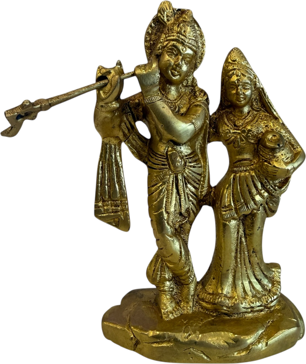 Brass idols