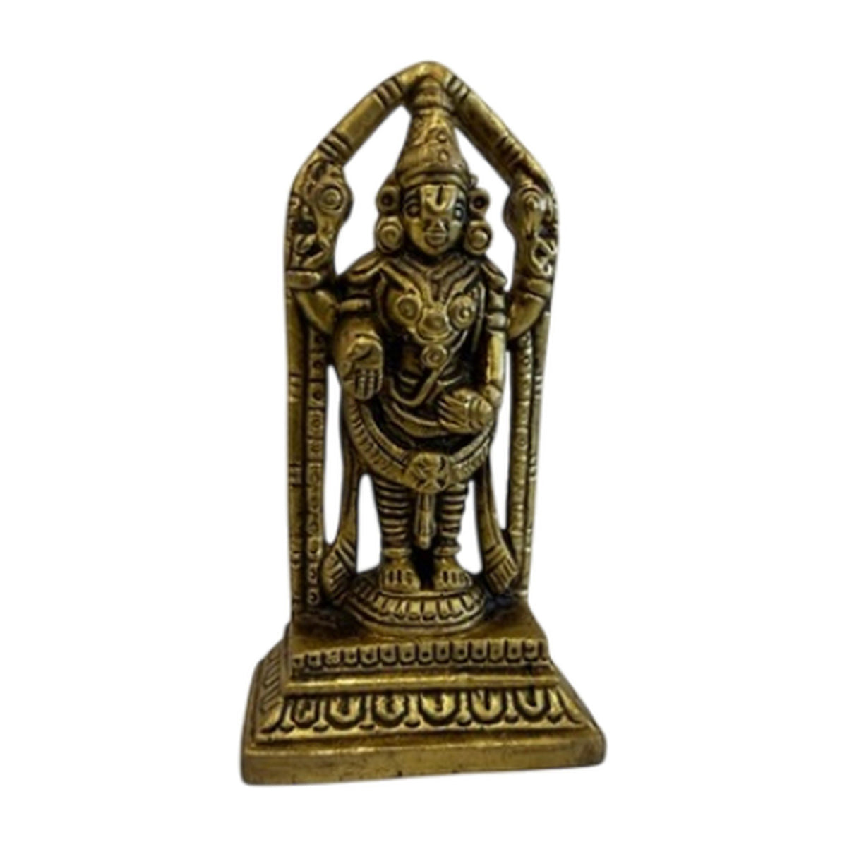 Brass Kali Mata Statue - Medium