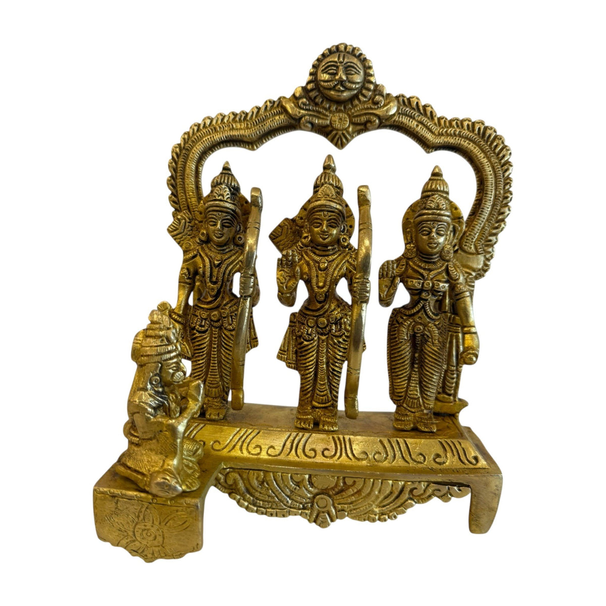 Brass Ram Darbar Statue - Large