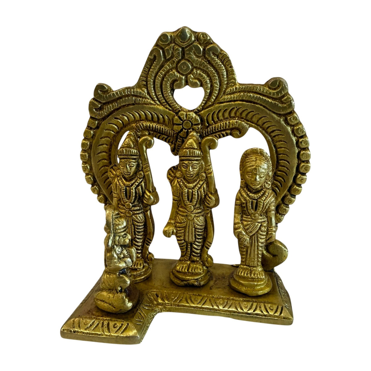 Brass Ram Darbar Statue - Medium